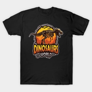 Dionosaurs World T-Shirt